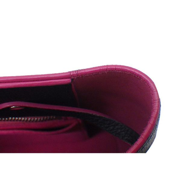 Louis Vuitton Lock Me Bucket Shoulder Bag Black Pink - Picture 4 of 7